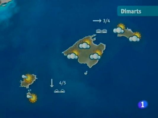 Informatiu Balear - El temps en les Illes Balears - 11/01/11