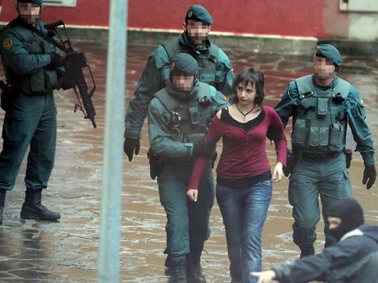 Telediario 1 - Detenidos dos presuntos etarras