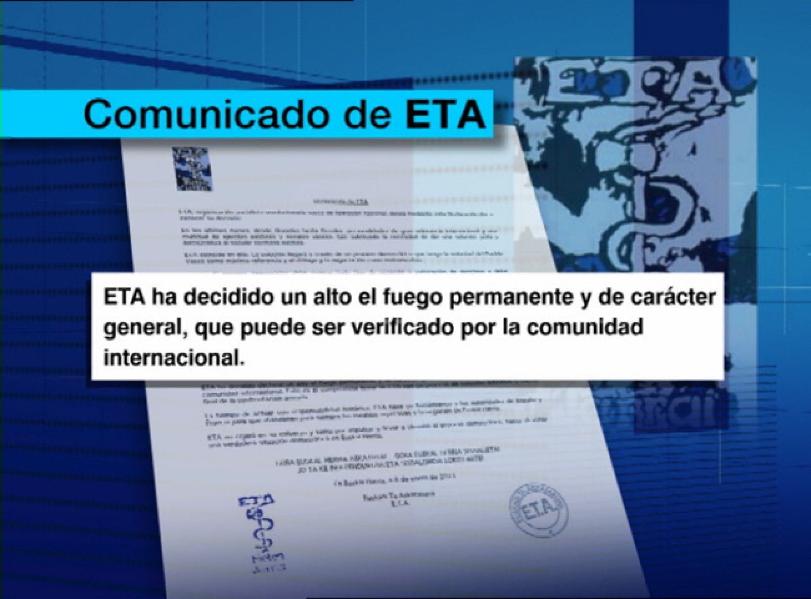 El comunicado de ETA deja abiertas varias incógnitas