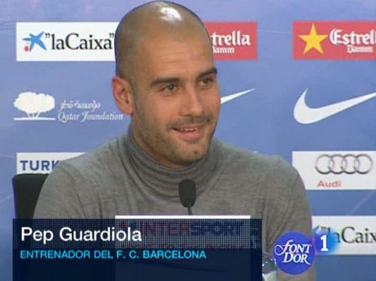 Telediario 1 - Pep avisa del peligro del Betis