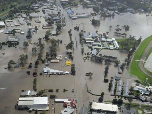 Telediario 1 - Miedo en Australia por las lluvias