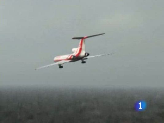 Telediario 1 - Investigación rusa del accidente