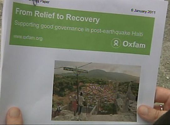 Telediario 1 - Difícil reconstrucción de Haití