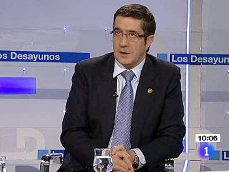 Patxi López no admite "sospecha alguna" sobre un posible pacto entre PSOE y Batasuna | Ver