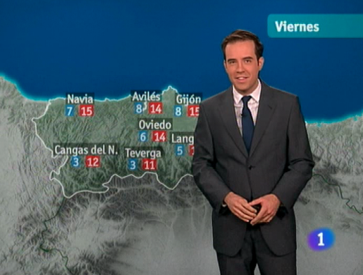 Panorama Regional - El tiempo en Asturias - 13/01/11