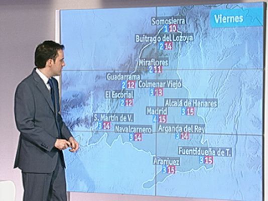 Informativo de Madrid - El tiempo en la Comunidad de Madrid - 13/01/11