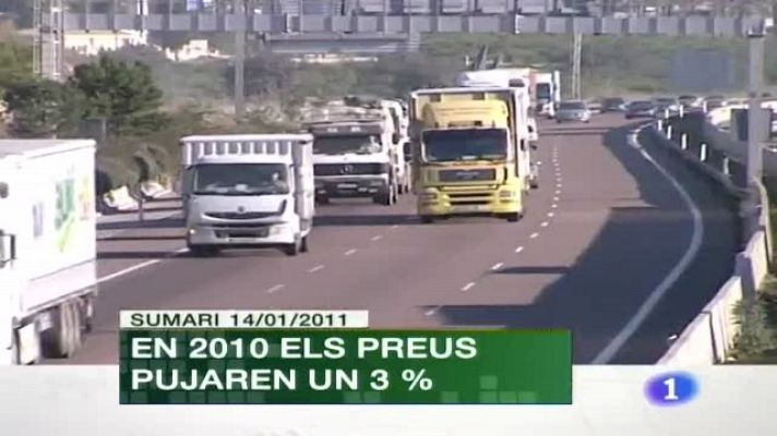 L'informatiu - Comunitat Valenciana - Comunidad Valenciana en 2' - 14/01/11