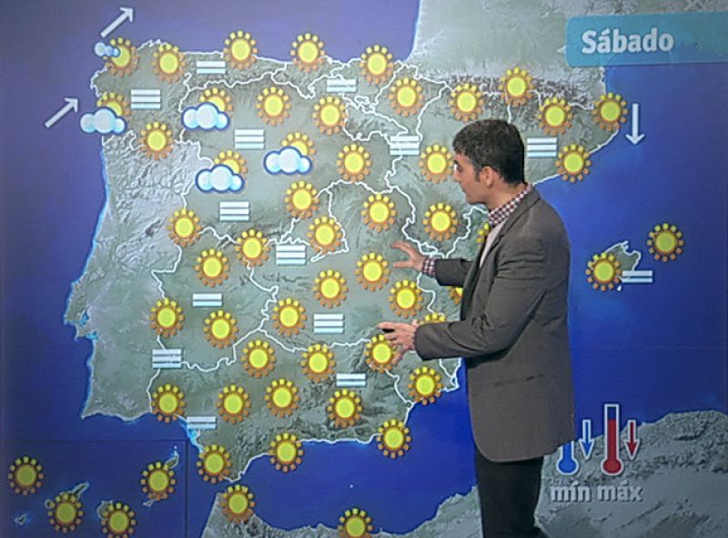 Nieblas localmente persistentes en el interior del país