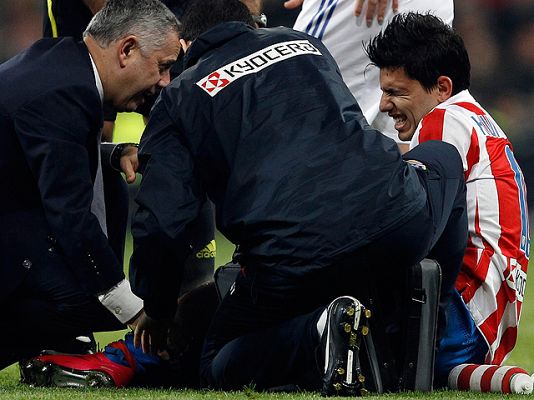  - Agüero estará dos semanas de baja