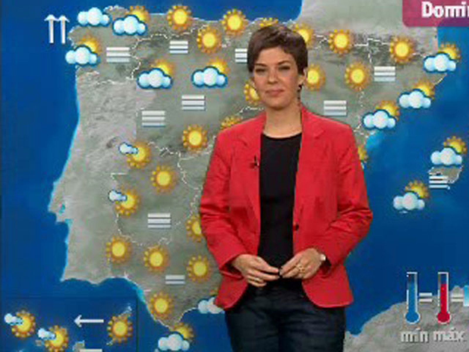 Cielos poco nubosos  o despejados