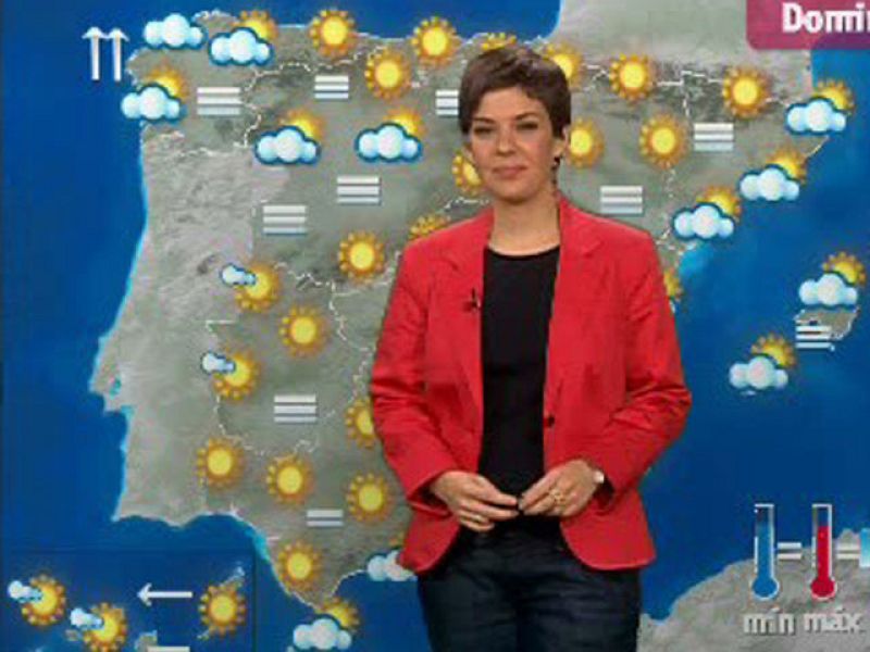 Cielos poco nubosos  o despejados