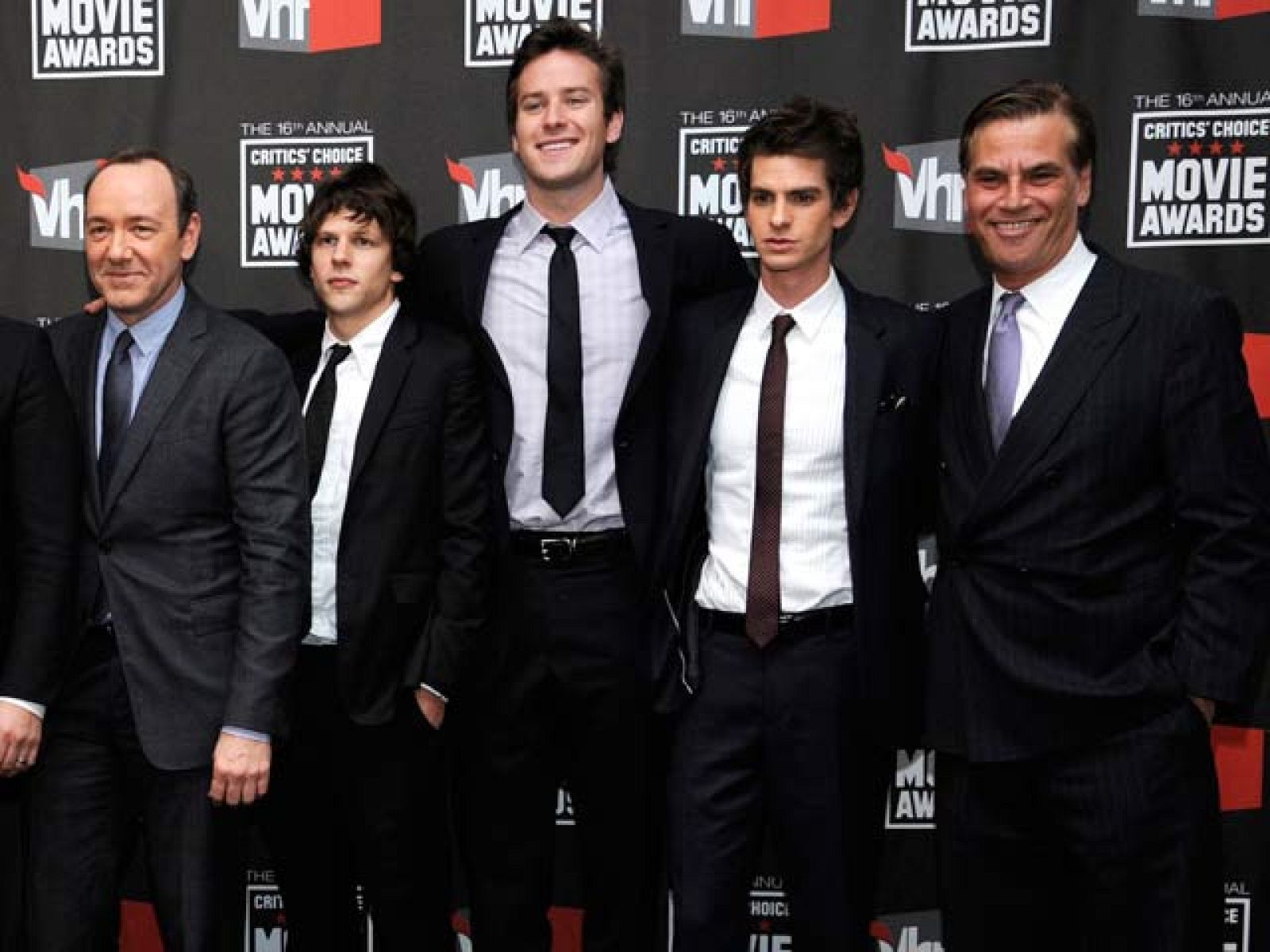 'La red social', gran triunfadora en una gala de los Globos de Oro muy corrosiva