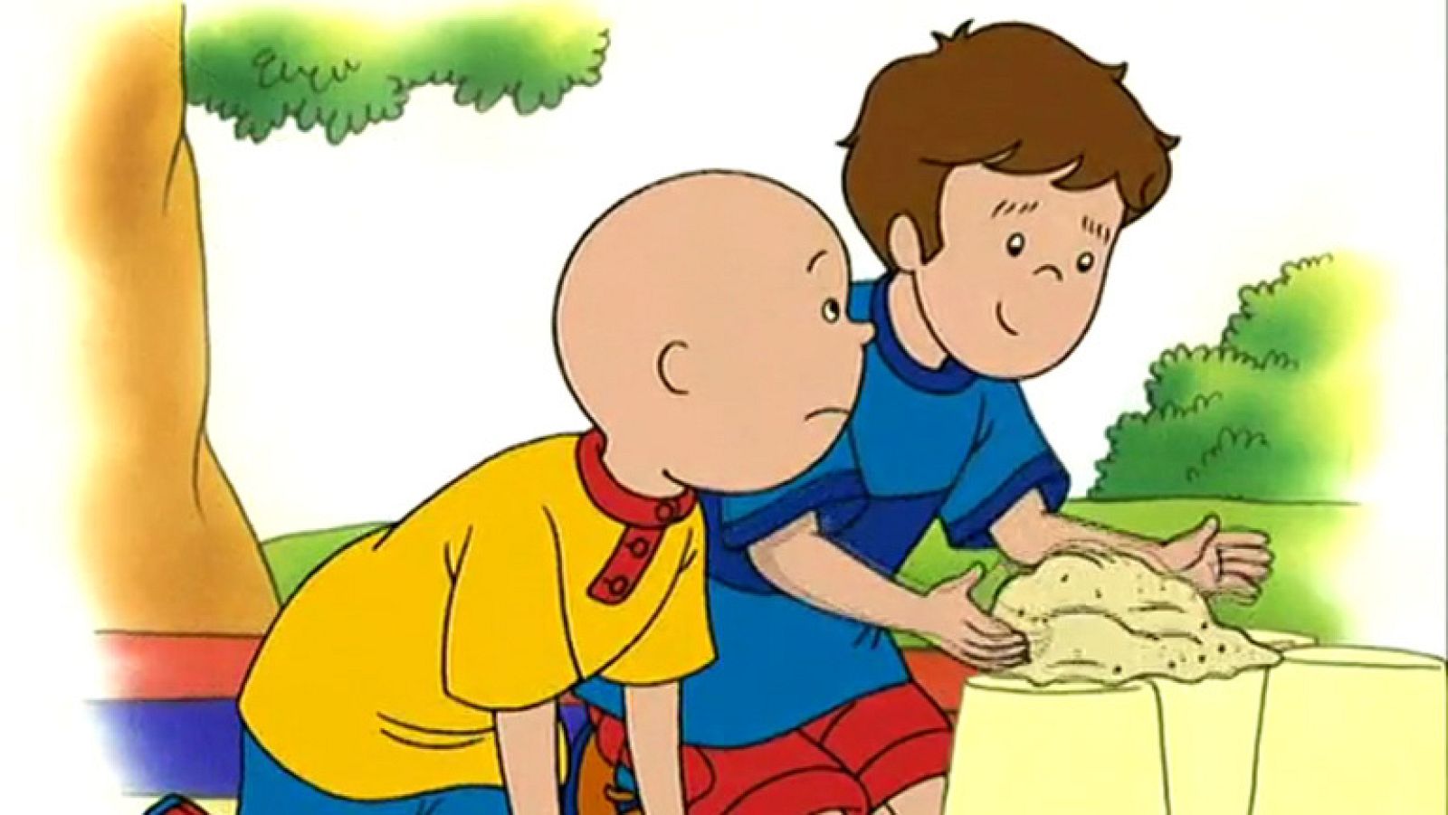 Caillou conoce a robbie - Caillou | Ver