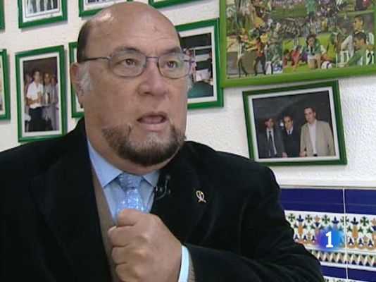 Telediario 1 - El 'speaker' del Betis