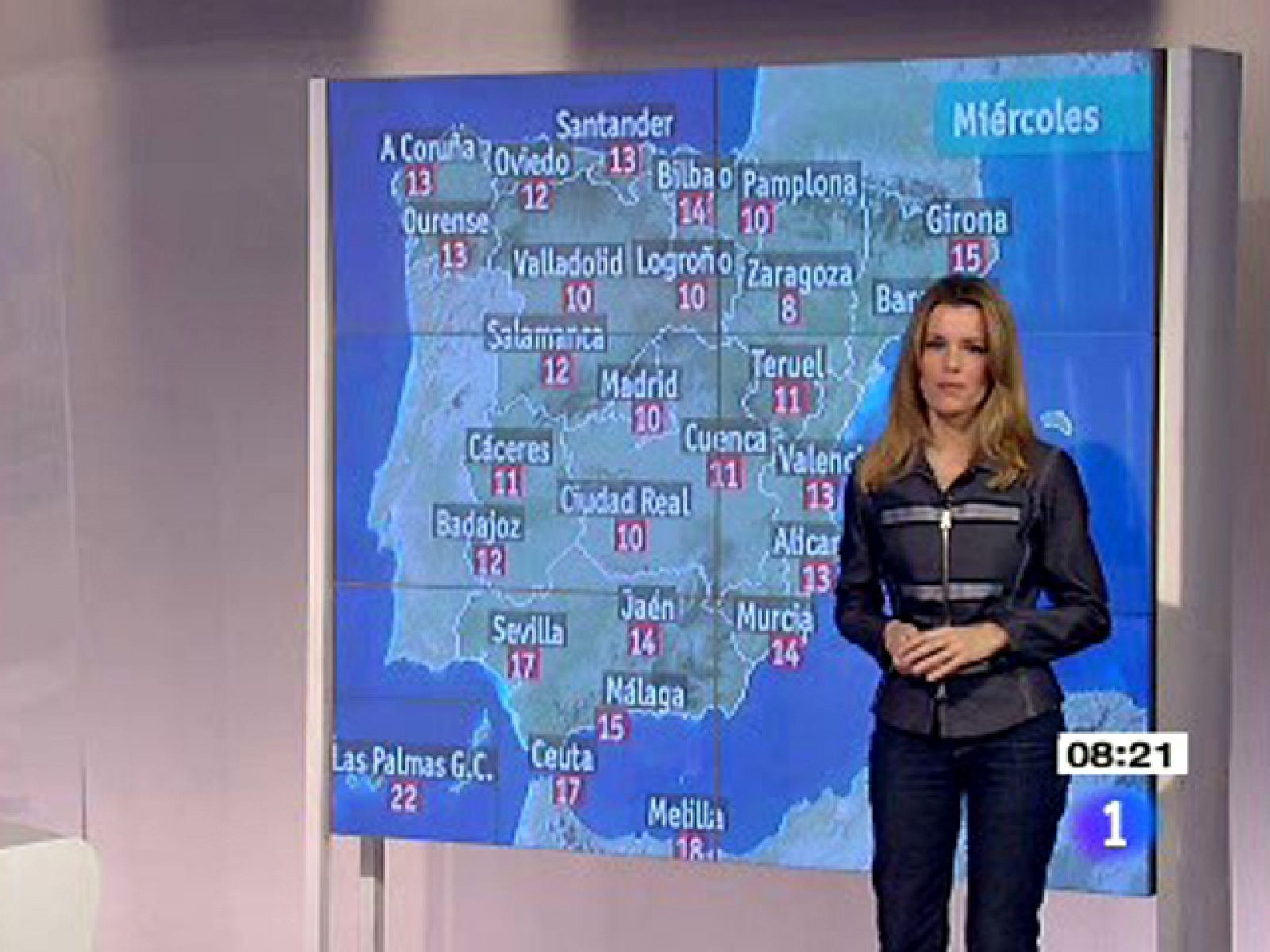 El Tiempo: Cielos cubiertos en toda la península y lluvias en la mitad norte