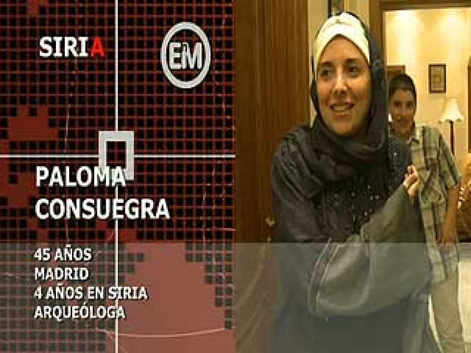 Españoles en el mundo - Siria - Paloma