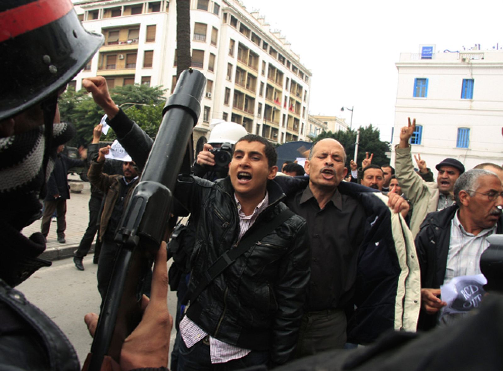 Después de la huida de Ben Ali, el pueblo tunecino ha seguido protestando