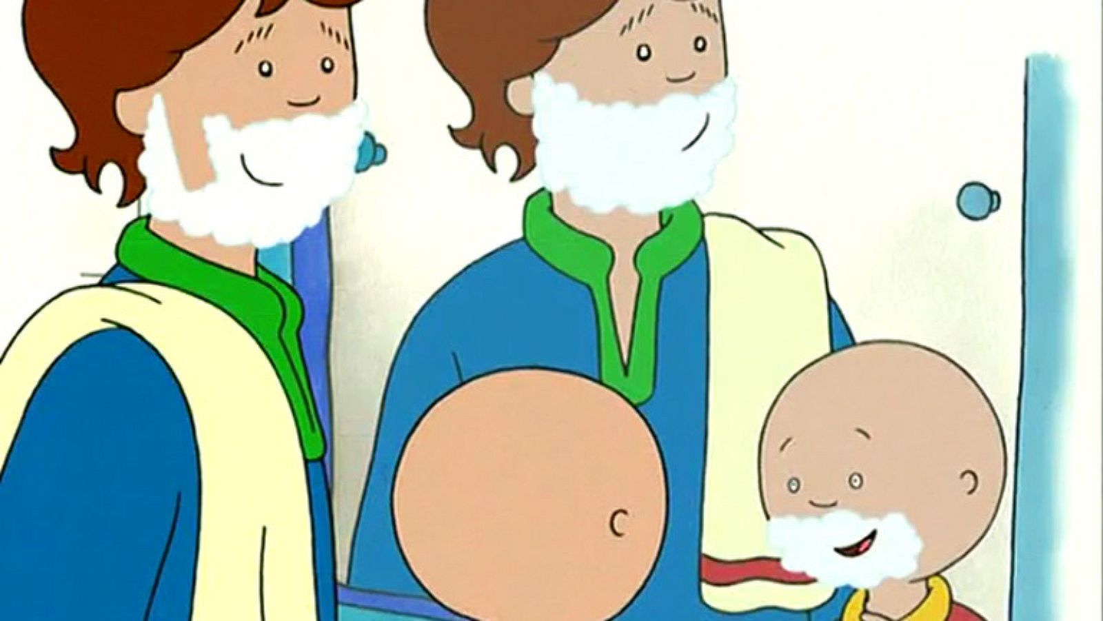 Igual que papá - Caillou | Ver