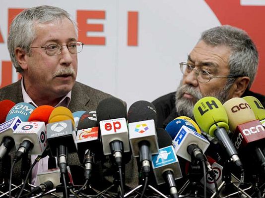  - Sindicatos: No pensiones y nuclear