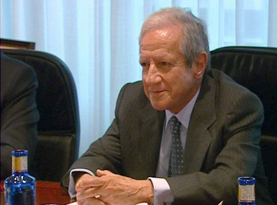 Telediario 1 - Sala, presidente del Constitucional