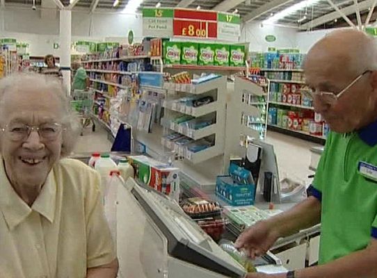 Telediario 1 - Edad de jubilación en Reino Unido