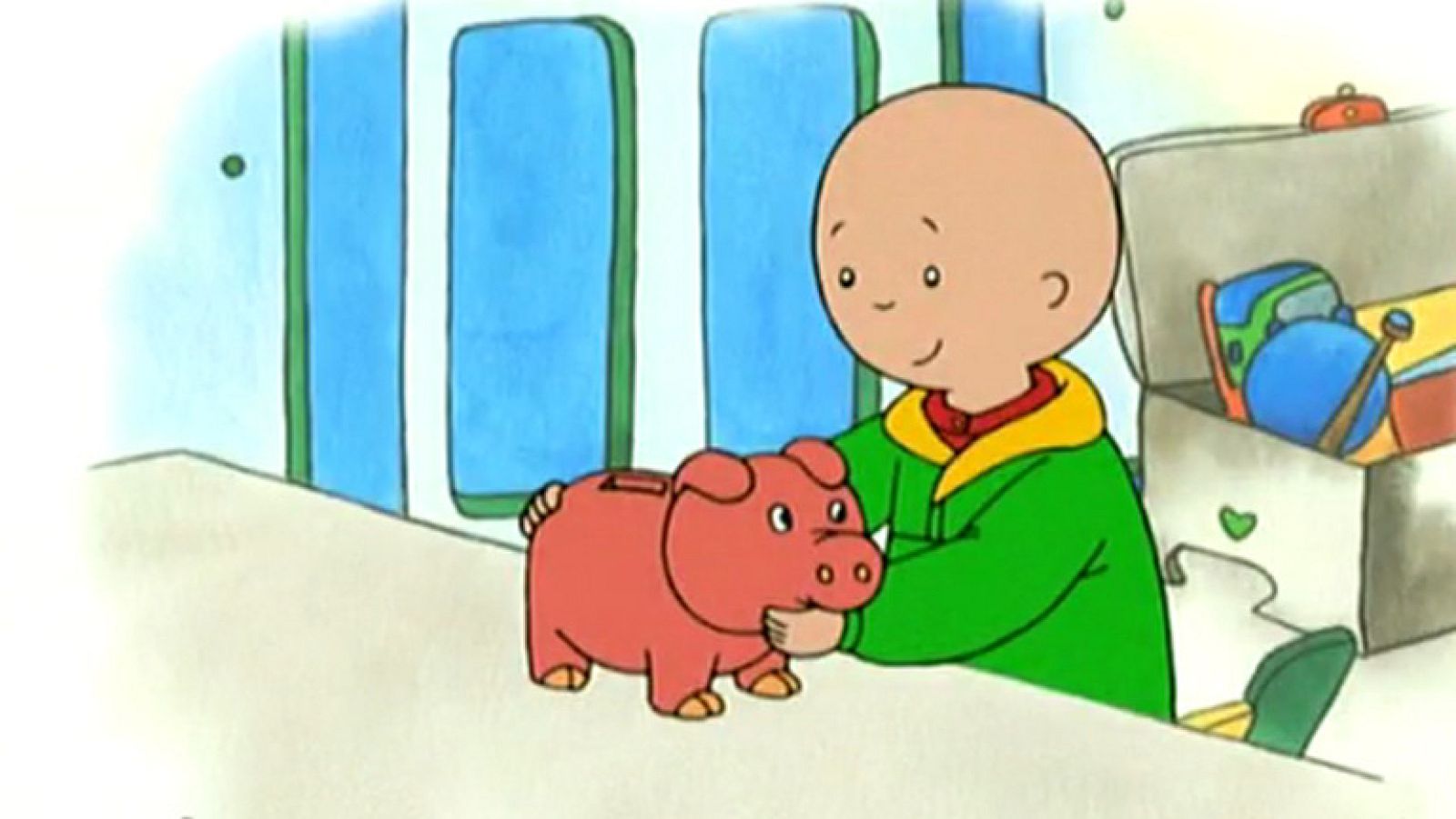 Las monedas de caillou - Caillou | Ver