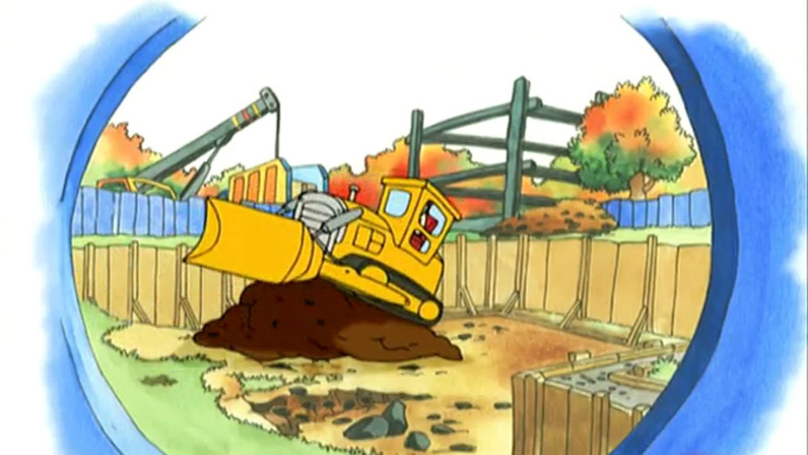 Caillou y la excavadora - Caillou | Ver