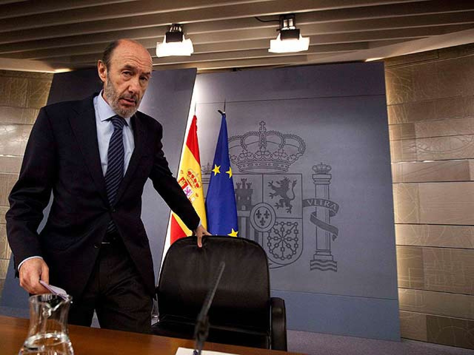 Rubalcaba: "El acuerdo con los sindicatos es posible, pero no lo veo cerca"