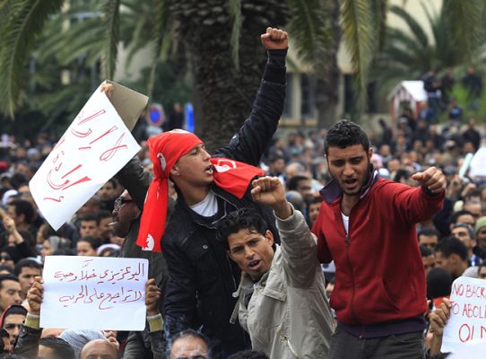 Telediario 1 - Día de calma en Túnez