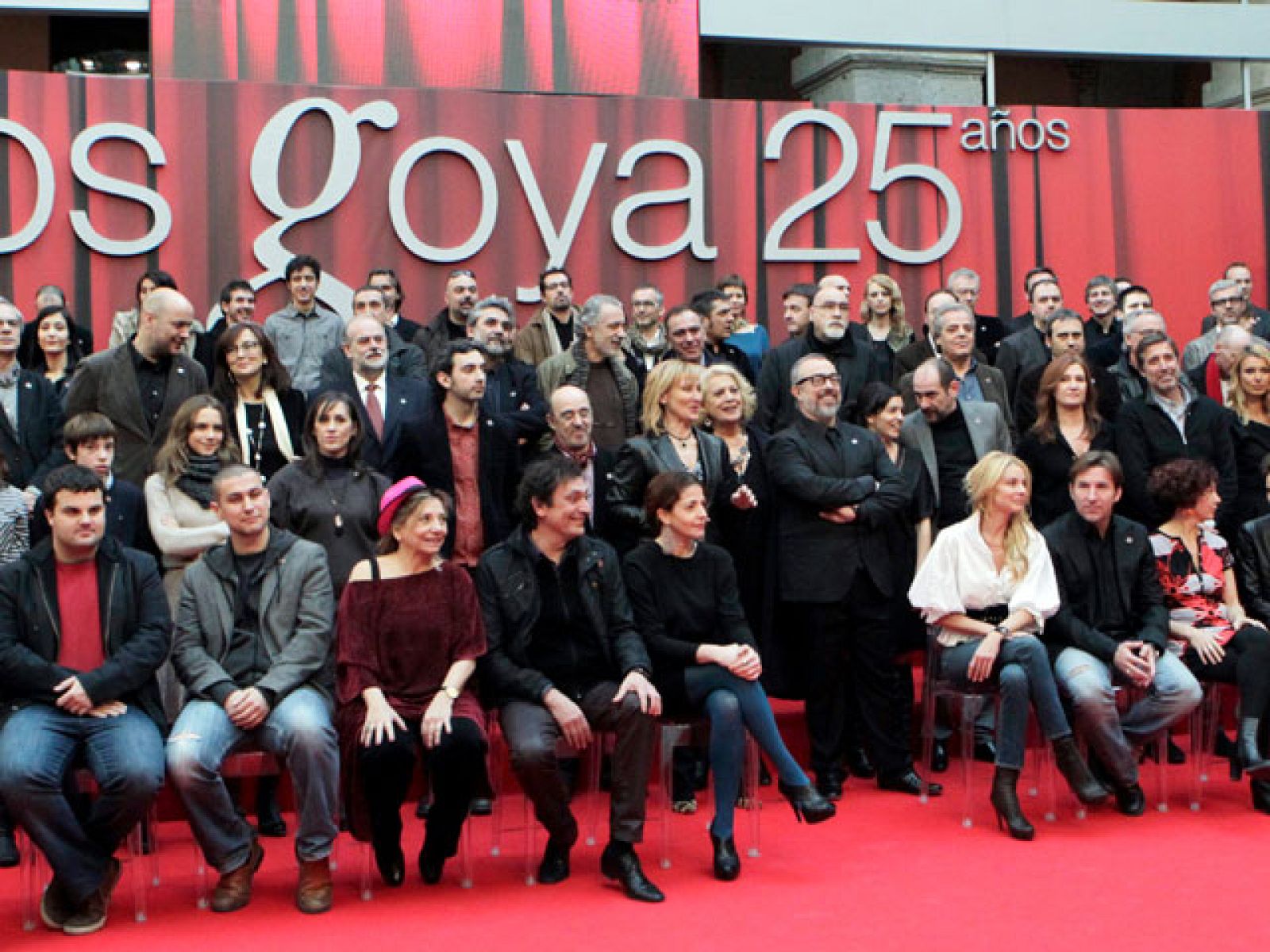 La Fiesta de los Nominados a los Goya reunidos en Madrid