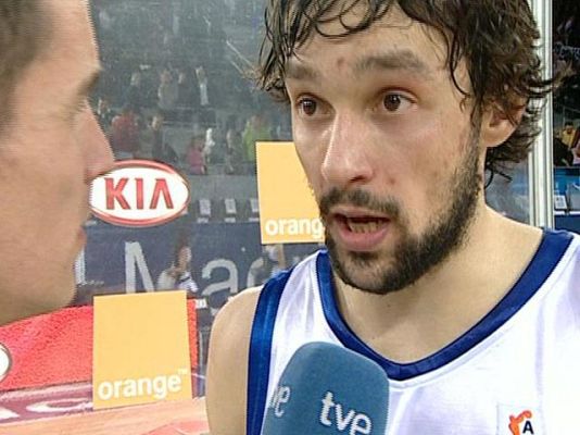 Baloncesto en RTVE - Llull: "Ahora empieza lo bueno"
