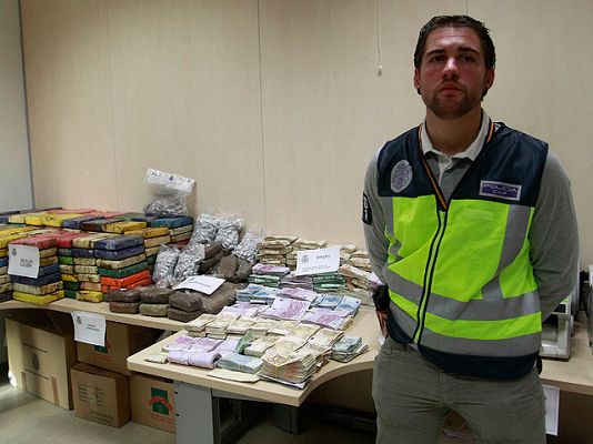 Telediario 1 - Operaciones contra el narcotráfico