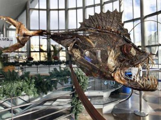 On Off - Mar reciclado en L'Oceanogràfic