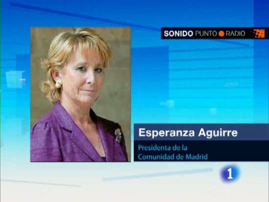 Telediario 1 - Aguirre apoya a Cascos