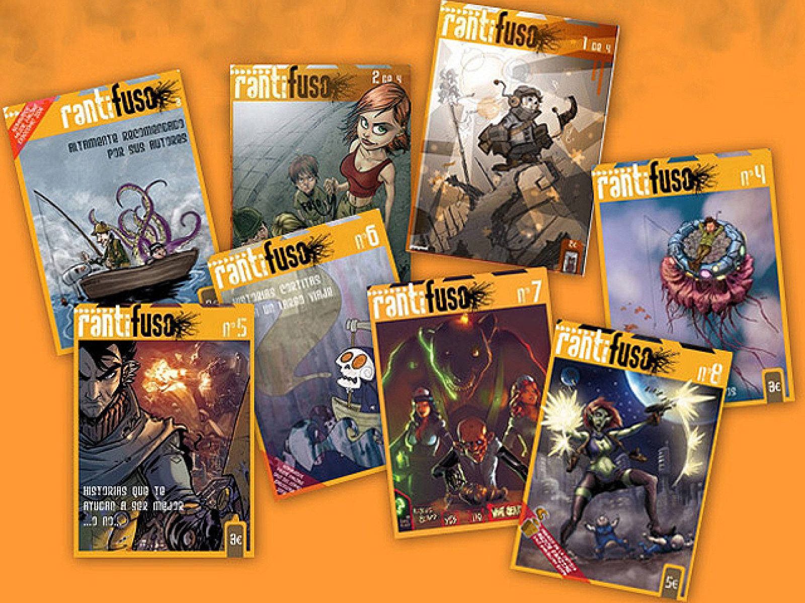 Nube de tags: reportaje sobre el Fanzine 'Rantifuso'