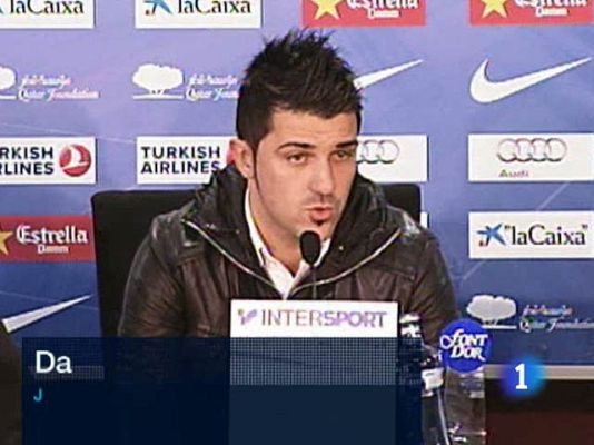 Telediario 1 - Villa: "Sabemos que podemos fallar"