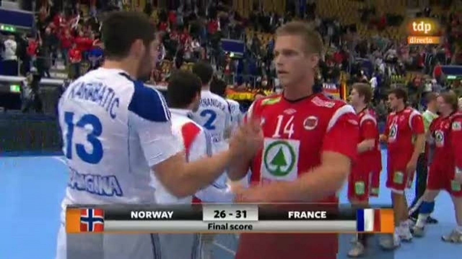 Mundial de Balonmano: Noruega-Francia - 24/01/11 | Ver
