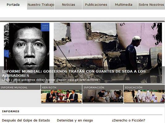 Telediario 1 - Informe de Human Rights Watch