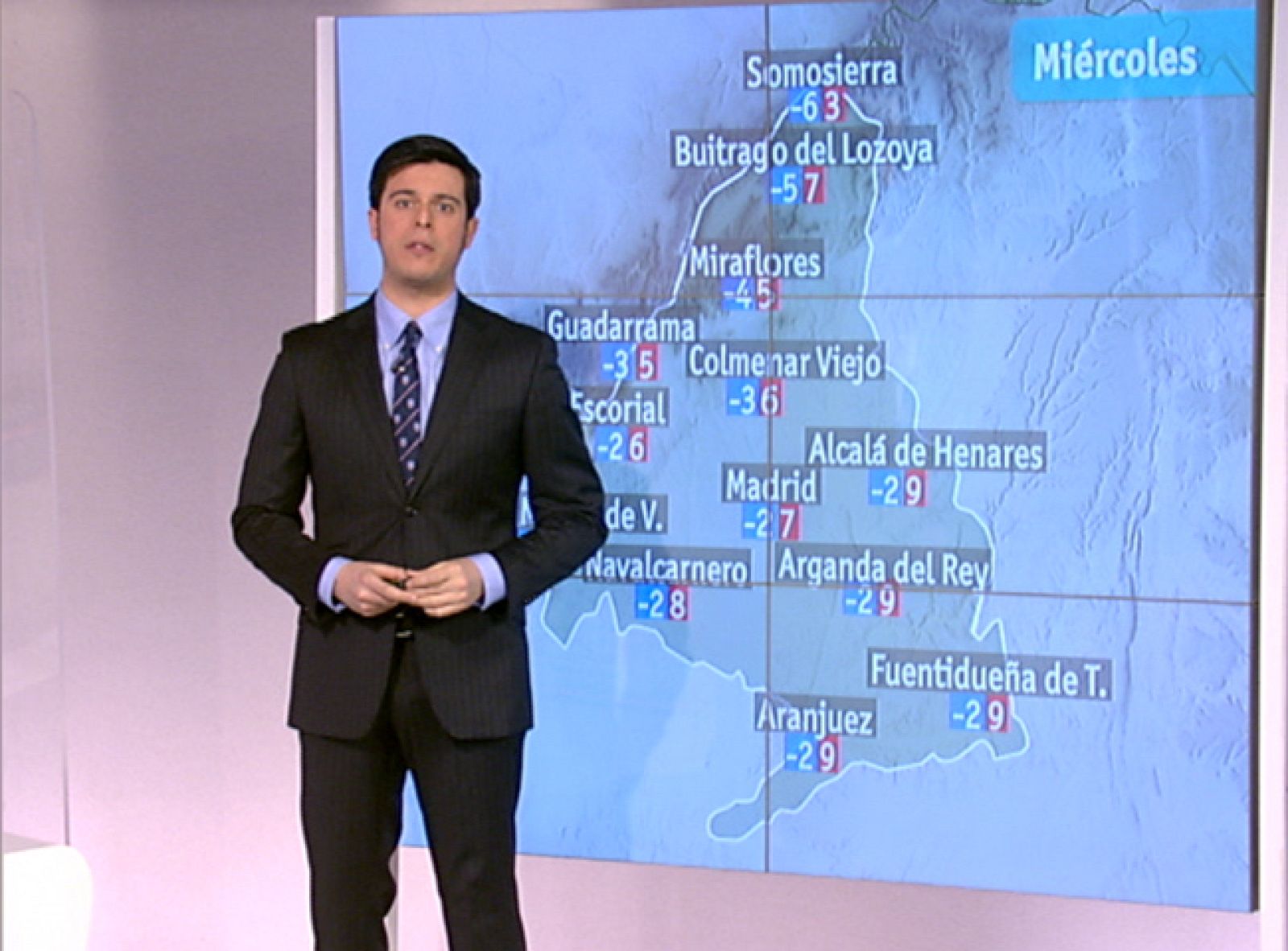 El tiempo en la Comunidad de Madrid - 25/01/11