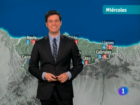 Panorama Regional - El tiempo en Asturias - 25/01/11