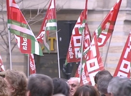 Telediario 1 - Negociación de las pensiones