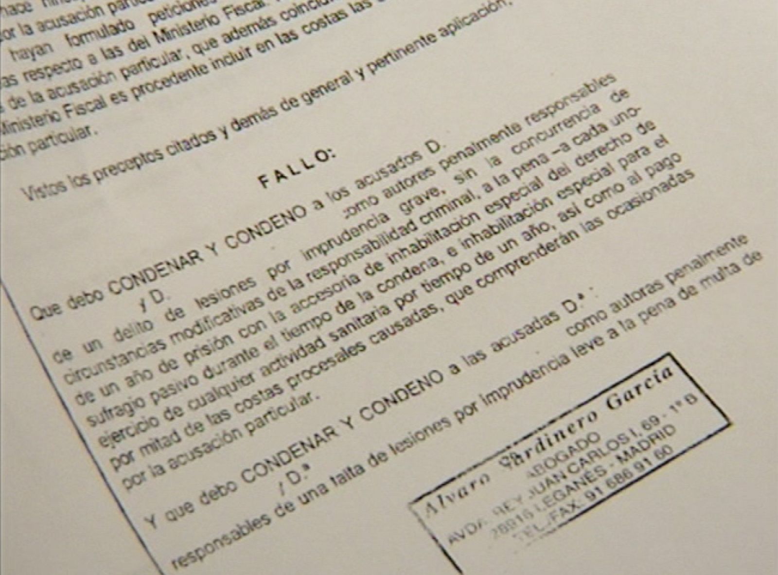 Condenados dos médicos por confundir un infarto con un cuadro de ansiedad