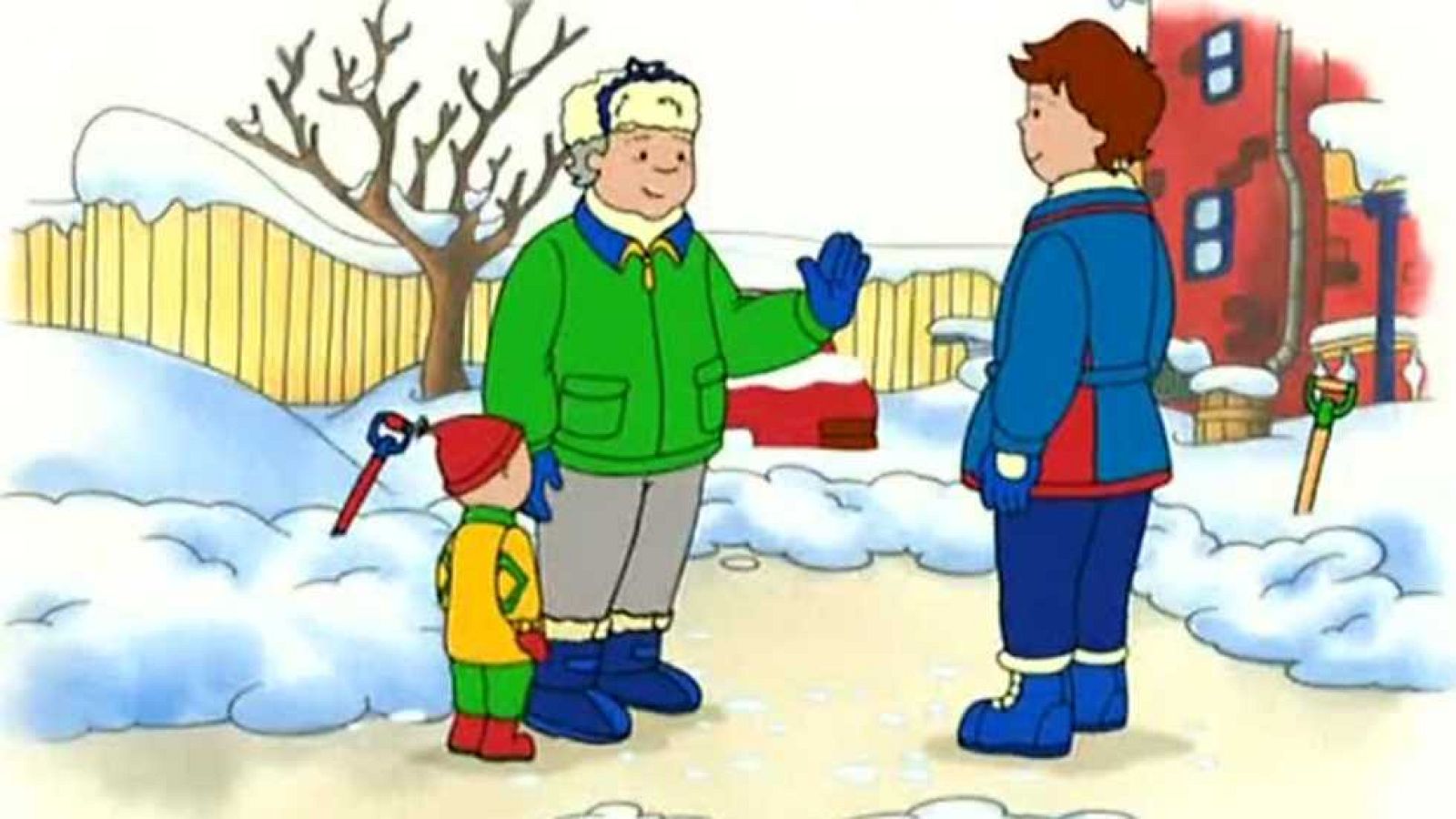 Caillou ayuda al abuelo - Caillou | Ver