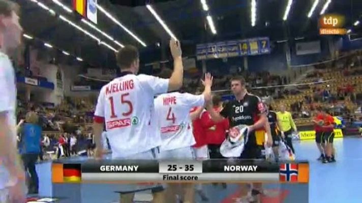Mundiales de Balonmano - Balonmano: Alemania-Noruega