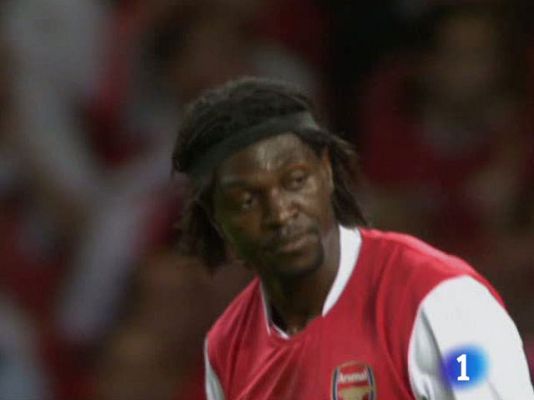 Telediario 1 - Adebayor, nuevo jugador del Real Ma