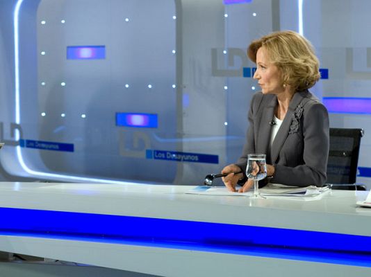 Los desayunos de TVE - Entrevista a Elena Salgado