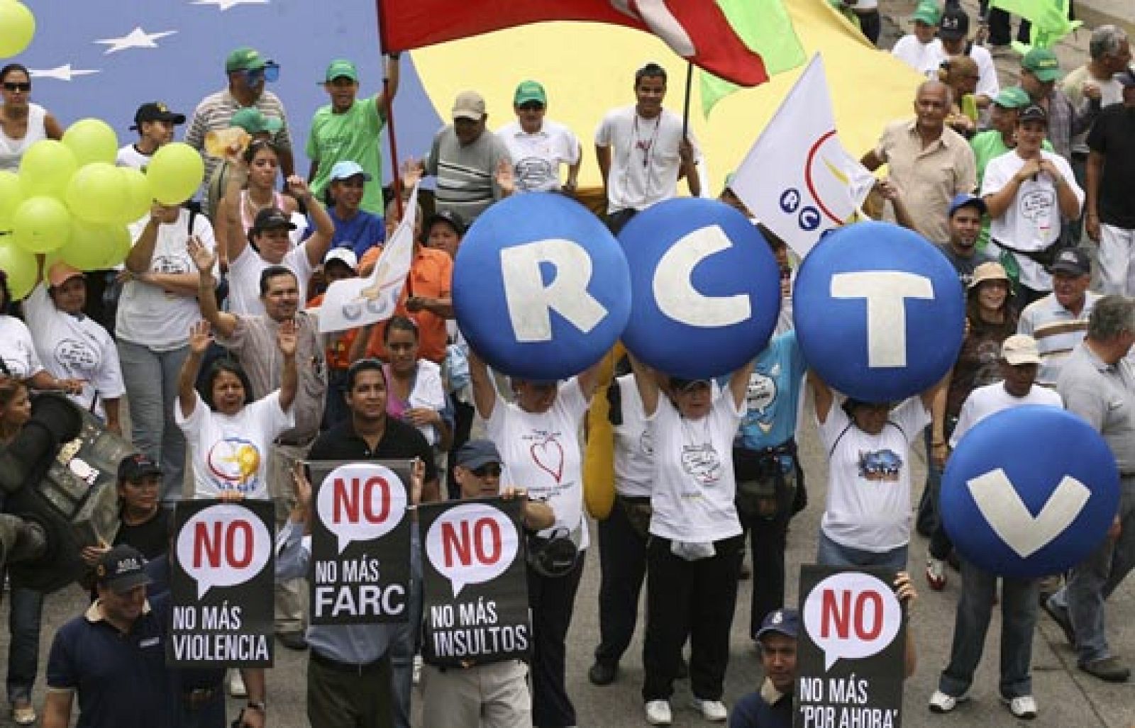 Apoyo en Caracas a RCTV