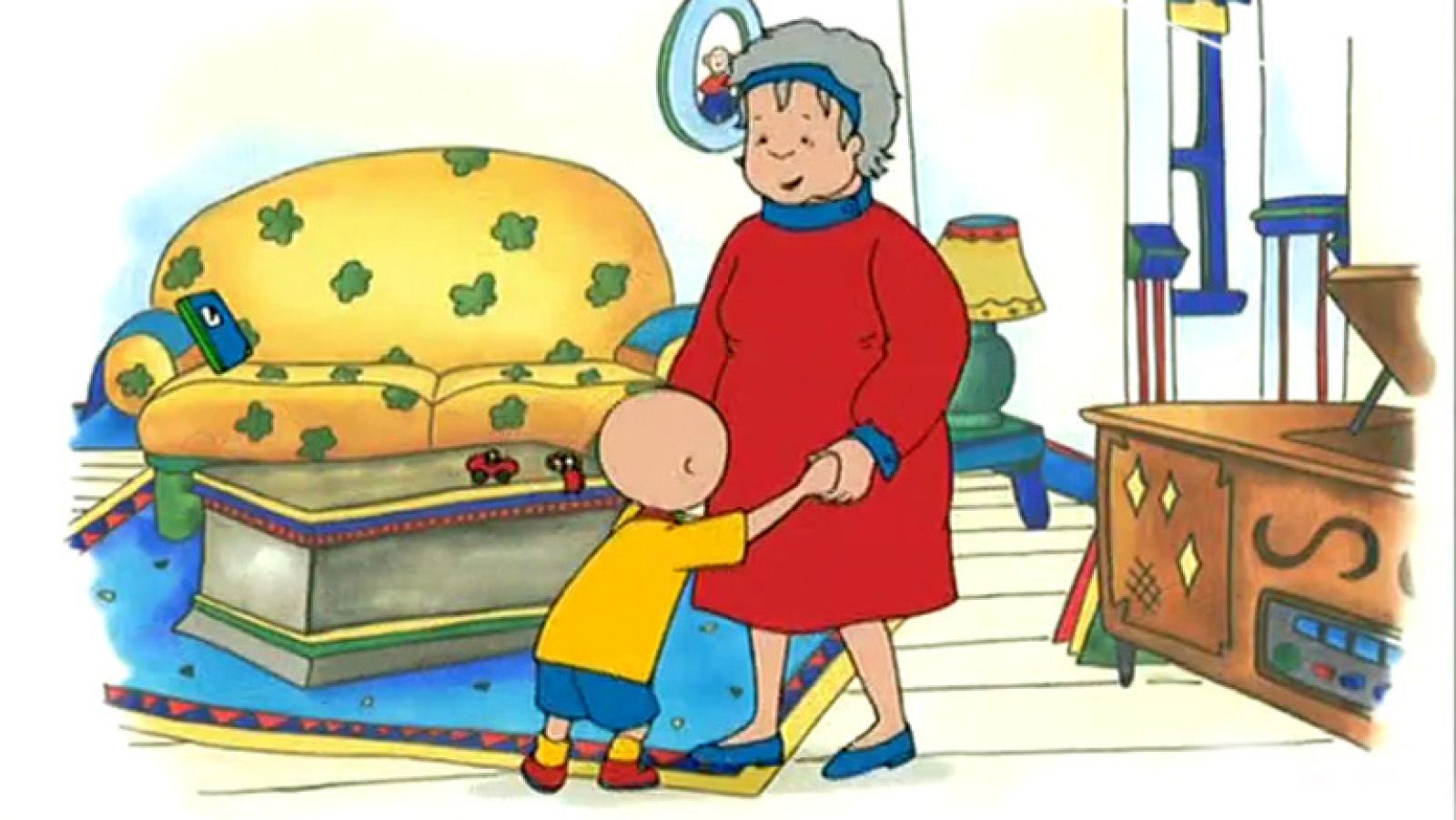 Bailando con la abuela - Caillou | Ver
