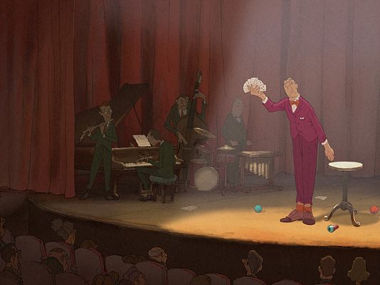 - L'Illusionniste es una película animada de Sylvain Chomet.