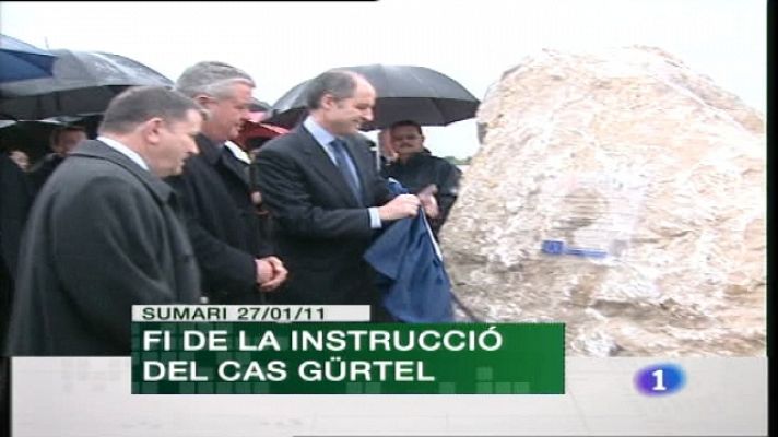 L'informatiu - Comunitat Valenciana - L'Informatiu Comunitat Valenciana - 27/01/11